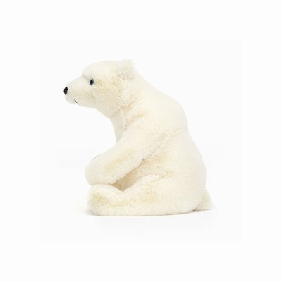 Jellycat Elwin Polar Bear USA | 17590CRFX